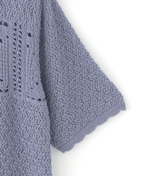 BIANCA / ビアンカ ニット・セーター | 【1周年記念アイテム】クロッシェポロニット | 詳細5