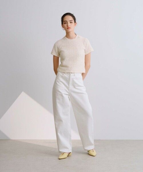 BIANCA / ビアンカ カットソー | 【1枚で着映え】ふくれジャカードカットソー | 詳細3