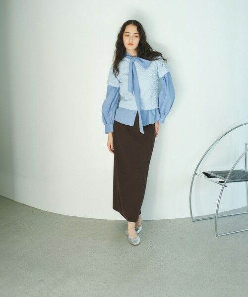 BIANCA / ビアンカ カットソー | 【1枚で着映え】ふくれジャカードカットソー | 詳細10