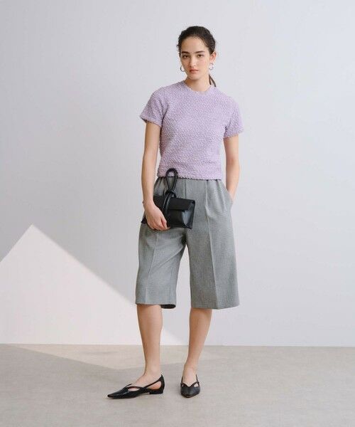 BIANCA / ビアンカ カットソー | 【1枚で着映え】ふくれジャカードカットソー | 詳細12