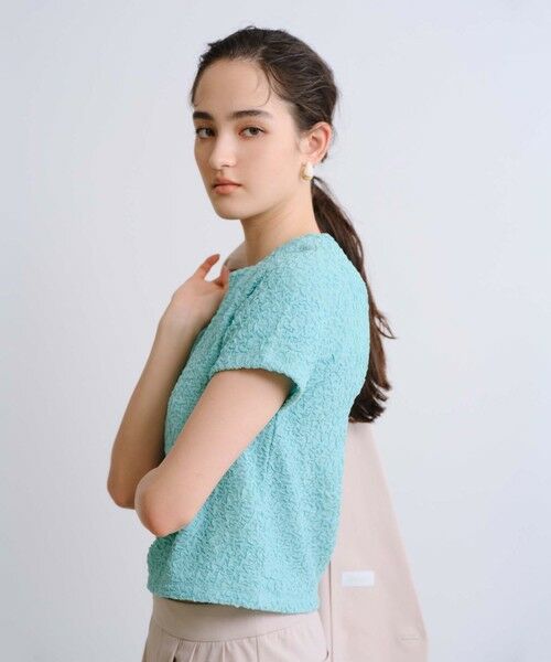 BIANCA / ビアンカ カットソー | 【1枚で着映え】ふくれジャカードカットソー | 詳細18