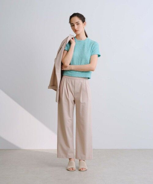 BIANCA / ビアンカ カットソー | 【1枚で着映え】ふくれジャカードカットソー | 詳細21