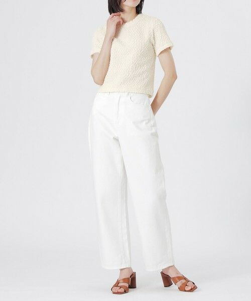 BIANCA / ビアンカ カットソー | 【1枚で着映え】ふくれジャカードカットソー | 詳細23