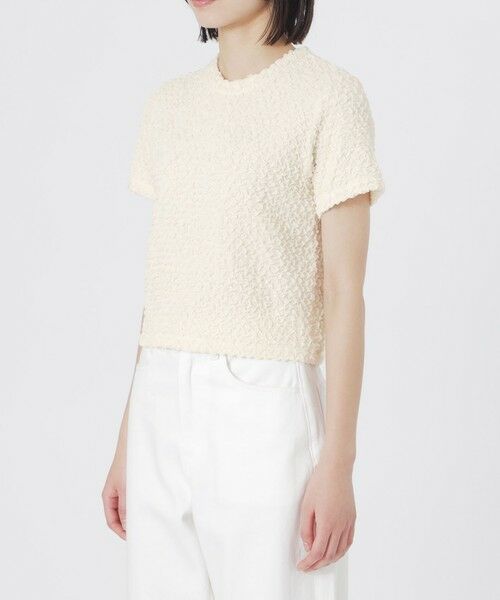 BIANCA / ビアンカ カットソー | 【1枚で着映え】ふくれジャカードカットソー | 詳細25