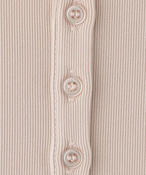 BIANCA / ビアンカ カットソー | 【レイヤードに活躍】ヘンリーネックタンクトップ | 詳細5