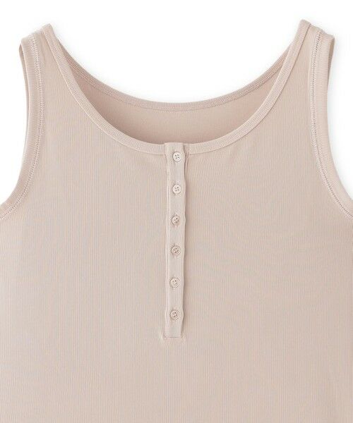 BIANCA / ビアンカ カットソー | 【レイヤードに活躍】ヘンリーネックタンクトップ | 詳細2