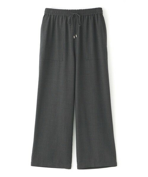 BIANCA / ビアンカ その他パンツ | 【マルチシーン】タンブラーブッチャードロスト付きパンツ（チャコールグレー1）