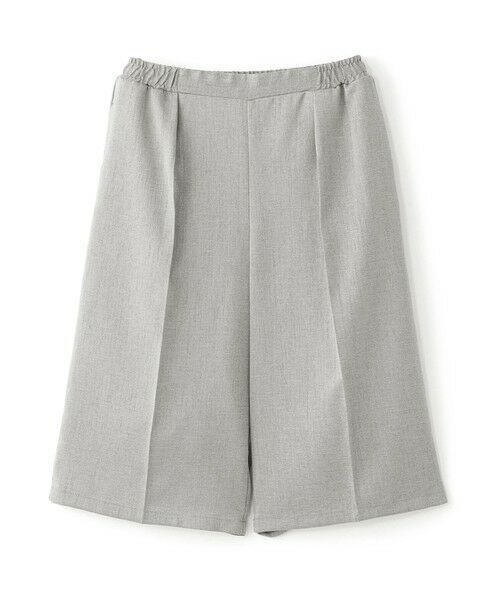 BIANCA / ビアンカ その他パンツ | 【大人カジュアル】リネンライクシャーク ハーフパンツ(グレー3)
