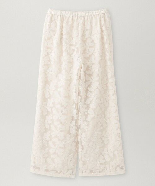 BIANCA / ビアンカ その他パンツ | 【着映え効果】クロス刺しゅうレースパンツ | 詳細1