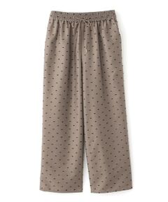 BIANCA / ビアンカ その他パンツ | 【ON/OFF着回し】　ポリエステルレーヨンカットドビー　イージーパンツ