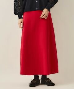 BIANCA / ビアンカ ロング・マキシ丈スカート | 【フィット感抜群】洗えるカラーニットフレアースカート