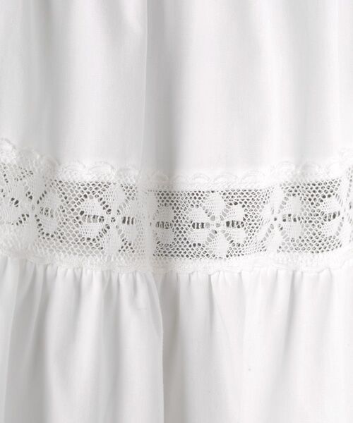 Bilitis dix-sept ans / ビリティス ロング・マキシ丈スカート | レース・インサート・スカート | 詳細2