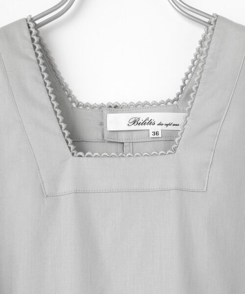 Bilitis dix-sept ans / ビリティス ロング・マキシ丈ワンピース | スクエアネック・ドレス | 詳細7