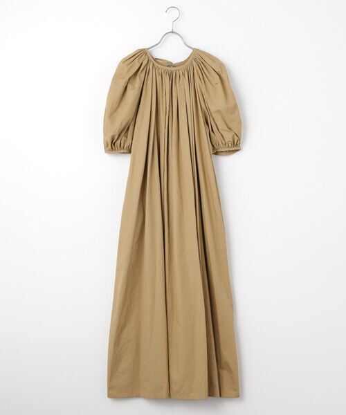 セール】 ビッグパフスリーブ・ドレス （カットソー）｜Bilitis