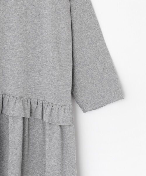 Bilitis dix-sept ans / ビリティス ロング・マキシ丈ワンピース | Rib Neck  Jersey Dress | 詳細3