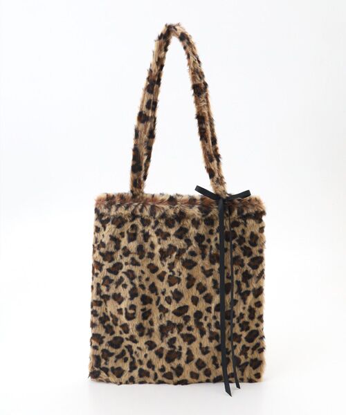 Bilitis dix-sept ans / ビリティス トートバッグ | Leopard Fur Tote A | 詳細1