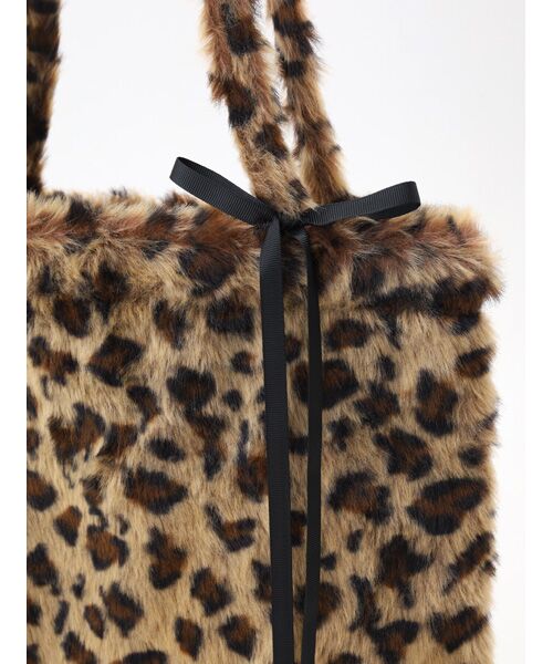 Bilitis dix-sept ans / ビリティス トートバッグ | Leopard Fur Tote A | 詳細6