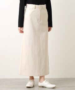 Bilitis dix-sept ans / ビリティス デニムスカート | Denim Maxi Skirt