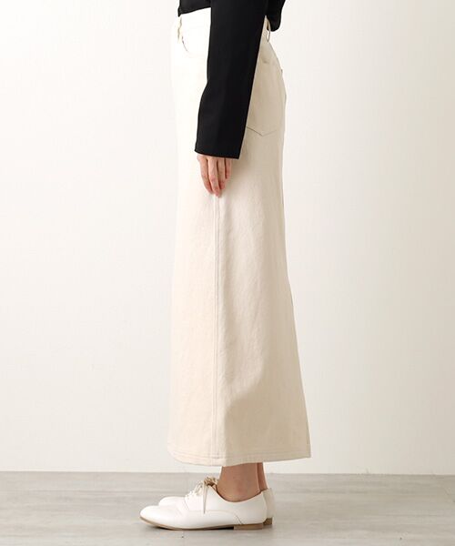 Bilitis dix-sept ans / ビリティス デニムスカート | Denim Maxi Skirt | 詳細8