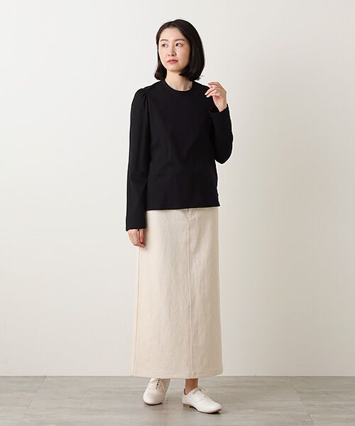 Bilitis dix-sept ans / ビリティス デニムスカート | Denim Maxi Skirt | 詳細10