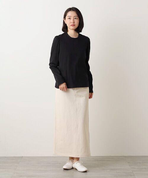 Bilitis dix-sept ans / ビリティス デニムスカート | Denim Maxi Skirt | 詳細11