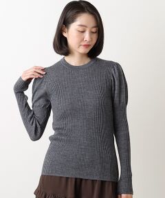 Bilitis dix-sept ans / ビリティス ニット・セーター | Puff Sleeve Pullover