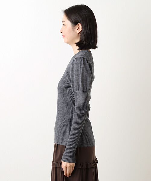 Bilitis dix-sept ans / ビリティス ニット・セーター | Puff Sleeve Pullover | 詳細6