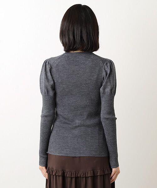 Bilitis dix-sept ans / ビリティス ニット・セーター | Puff Sleeve Pullover | 詳細7