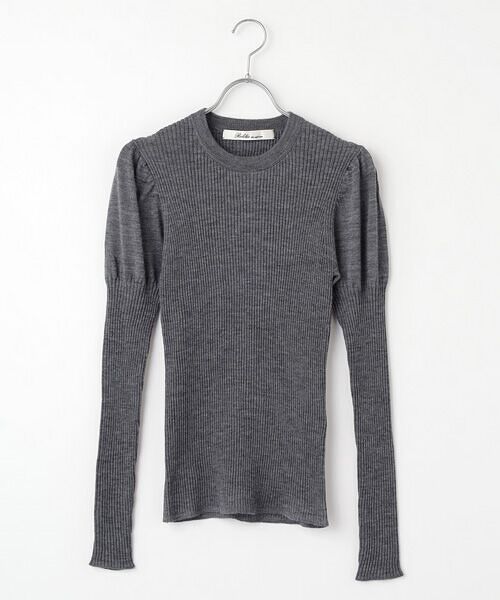 Bilitis dix-sept ans / ビリティス ニット・セーター | Puff Sleeve Pullover | 詳細10