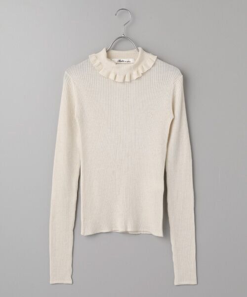 Bilitis dix-sept ans / ビリティス ニット・セーター | Frill Collar Pullover | 詳細3