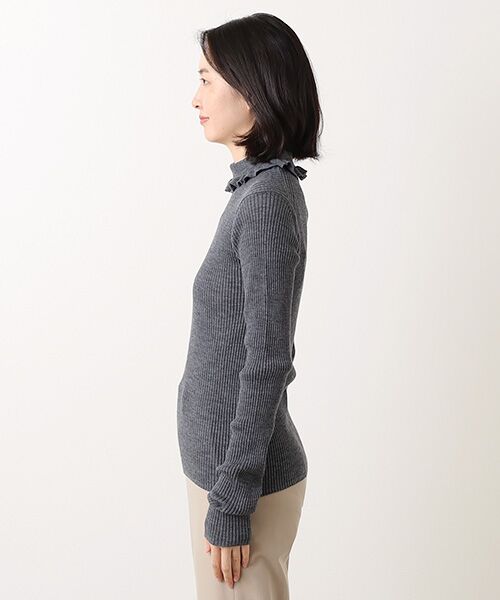 Bilitis dix-sept ans / ビリティス ニット・セーター | Frill Collar Pullover | 詳細8