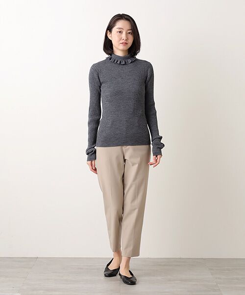 Bilitis dix-sept ans / ビリティス ニット・セーター | Frill Collar Pullover | 詳細10