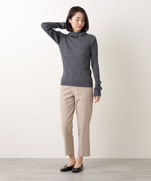 Bilitis dix-sept ans / ビリティス ニット・セーター | Frill Collar Pullover | 詳細11