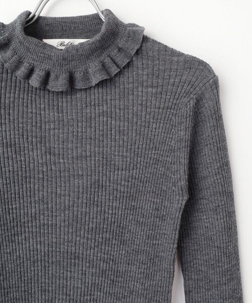 Bilitis dix-sept ans / ビリティス ニット・セーター | Frill Collar Pullover | 詳細5