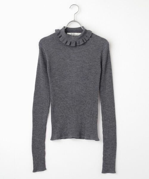 Bilitis dix-sept ans / ビリティス ニット・セーター | Frill Collar Pullover | 詳細12