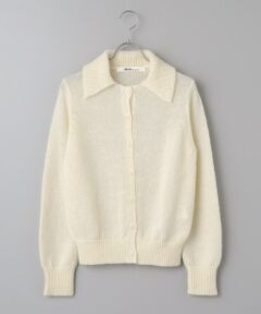 Bilitis dix-sept ans / ビリティス カーディガン・ボレロ | Mohair Big Collar Cardigan