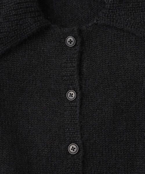 Bilitis dix-sept ans / ビリティス カーディガン・ボレロ | Mohair Big Collar Cardigan | 詳細2