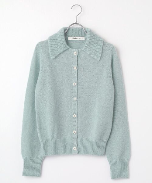 Bilitis dix-sept ans / ビリティス カーディガン・ボレロ | Mohair Big Collar Cardigan | 詳細14