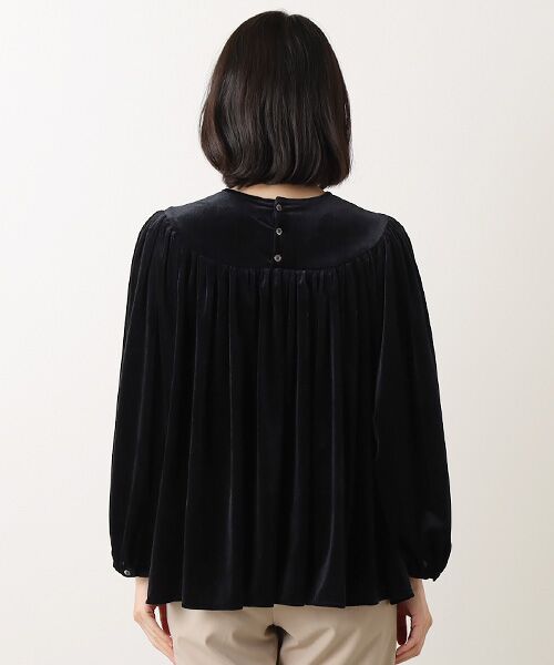 Bilitis dix-sept ans / ビリティス シャツ・ブラウス | Velour Blouse | 詳細3
