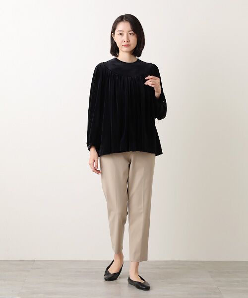 Bilitis dix-sept ans / ビリティス シャツ・ブラウス | Velour Blouse | 詳細4