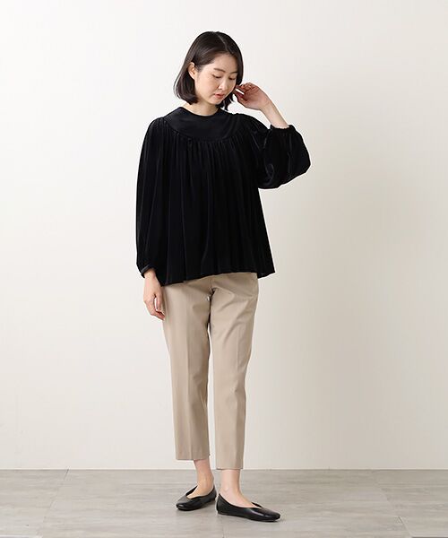 Bilitis dix-sept ans / ビリティス シャツ・ブラウス | Velour Blouse | 詳細5