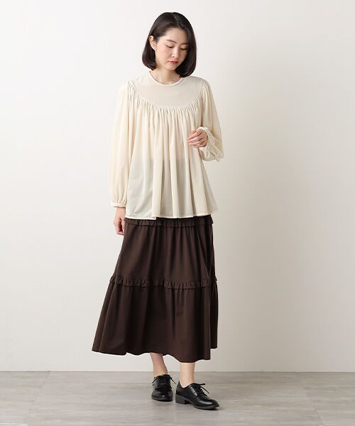 Bilitis dix-sept ans / ビリティス シャツ・ブラウス | Velour Blouse | 詳細12