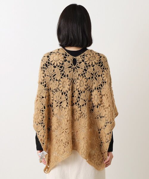 Bilitis dix-sept ans / ビリティス ポンチョ | Mohair Hand Knit Poncho | 詳細10