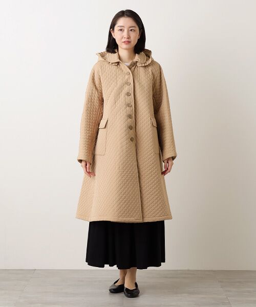 Bilitis dix-sept ans / ビリティス ダウンジャケット・ベスト | Quilting Hooded Coat | 詳細13