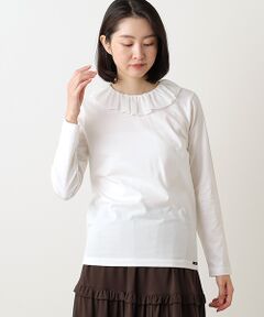 Bilitis dix-sept ans / ビリティス カットソー | Voile Collar Long T