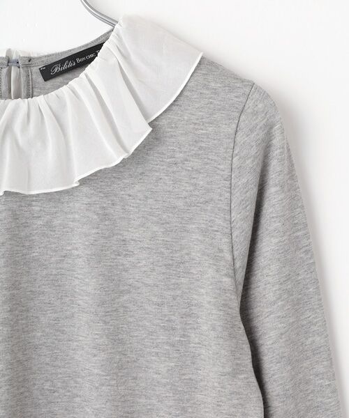 Bilitis dix-sept ans / ビリティス カットソー | Voile Collar Long T | 詳細8