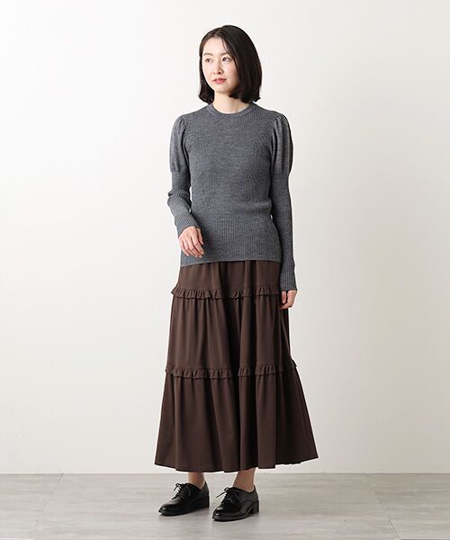 Bilitis dix-sept ans / ビリティス カットソー | Frill Tiered Skirt | 詳細12