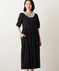 Bilitis dix-sept ans / ビリティス カットソー | Tulle Collar Dress