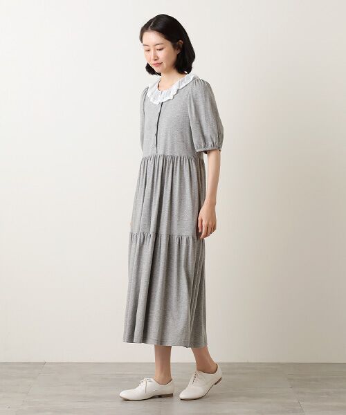 Bilitis dix-sept ans / ビリティス カットソー | Tulle Collar Dress | 詳細6