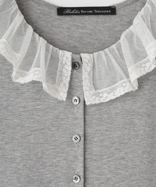 Bilitis dix-sept ans / ビリティス カットソー | Tulle Collar Dress | 詳細5